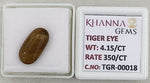 Load image into Gallery viewer, 4.15/CT Tiger Eye with Govt. Lab Certificate-TG00018