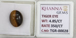 Load image into Gallery viewer, 4.85/CT Tiger Eye with Govt. Lab Certificate-TGR00028