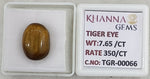 Load image into Gallery viewer, 7.65/CT Tiger Eye with Govt. Lab Certificate-TGR00066