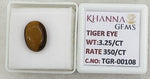 Load image into Gallery viewer, 3.25/CT Tiger Eye with Govt. Lab Certificate-TGR00108