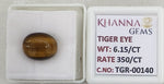 Load image into Gallery viewer, 6.15/CT Tiger Eye with Govt. Lab Certificate-TGR00140