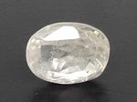 Load image into Gallery viewer, 3.99/CT Natural White Sapphire with Govt Lab Certificate