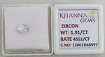 Load image into Gallery viewer, 1.91/CT Natural Zircon with Govt. Lab certificate-12061D48997