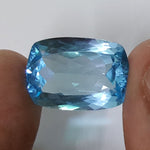 Load image into Gallery viewer, 12.39 Ratti Blue Topaz with Govt Lab Certificate-(1665)