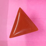 Load image into Gallery viewer, 3.78 Ratti Italian Triangular Red Coral-(1054)
