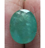 Load image into Gallery viewer, 3.07/CT Natural Panna Stone with Govt. Lab Certificate (6771)