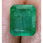 Load image into Gallery viewer, 3.52/CT Natural Emerald Stone with Govt. Lab Certificate (12210)