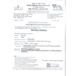 Load image into Gallery viewer, 6.04 Ratti Natural Panna Stone with Govt. Lab Certificate (21000)