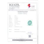 Load image into Gallery viewer, 3.55 Ratti Natural Panna Stone with Govt. Lab Certificate (45510)