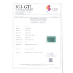 Load image into Gallery viewer, 14.64 Ratti Natural Panna Stone with Govt. Lab Certificate (4551)