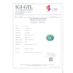 Load image into Gallery viewer, 4.91/CT Natural Panna Stone with Govt. Lab Certificate (16650)