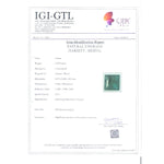 Load image into Gallery viewer, 2.87/CT Natural Panna Stone with Govt. Lab Certificate (6771)