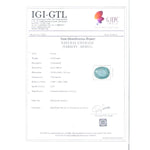 Load image into Gallery viewer, 3.37 Ratti Natural Panna Stone with Govt. Lab Certificate (23310)