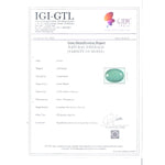 Load image into Gallery viewer, 3.82/CT Natural Emerald Stone with Govt. Lab Certificate (12210)