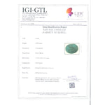 Load image into Gallery viewer, 4.47 Ratti Natural Panna Stone with Govt. Lab Certificate (3100)