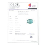 Load image into Gallery viewer, 3.64/CT Natural Emerald Stone with Govt. Lab Certificate (12210)
