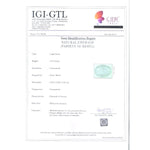 Load image into Gallery viewer, 3.85 Ratti Natural Panna Stone with Govt. Lab Certificate (16650)