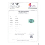 Load image into Gallery viewer, 3.62 Ratti Natural Panna Stone with Govt. Lab Certificate (8100)