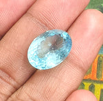 Load image into Gallery viewer, 8.36/CT Natural Aquamarine with Govt Lab Certificate-5661
