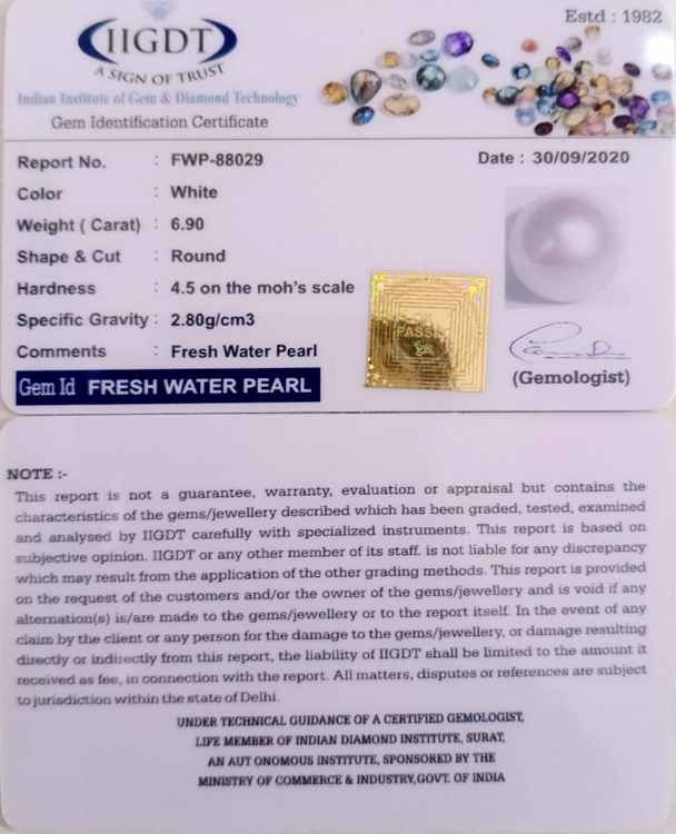 7.65 Ratti Fresh Water Pearl (277)