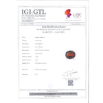 Load image into Gallery viewer, 11.06 Ratti Natural Govt. Lab Certified Ceylonese Gomed-(2100)