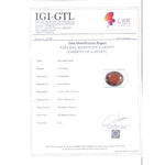 Load image into Gallery viewer, 5.74/Carat Natural Hessonite Stone with Govt. Lab Certificate-81588