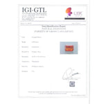 Load image into Gallery viewer, 4.48 Ratti Natural Govt. Lab Certified Ceylonese Gomed-(1100)