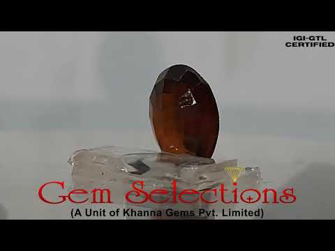 4.97 Ratti  Natural Hessonite with Govt. Lab Certificate-(1221)
