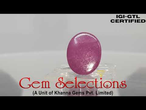 6.36 Ratti Natural New Burma ruby with Govt. Lab Certificate-12210