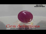 Load image into Gallery viewer, 9.11 Ratti Natural New Burma Ruby with Govt. Lab Certificate-(12210)