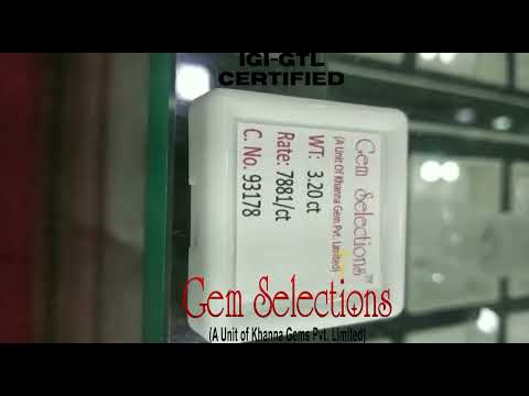 3.56 Ratti Natural Mozambique Ruby with Govt. Lab Certificate-(7881)