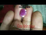 Load image into Gallery viewer, 7.92 Ratti Natural New Burma Ruby with Govt Lab Certificate-(2331)