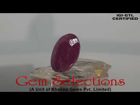 4.24  Ratti Natural Mozambique Ruby with Govt. Lab Certificate-(7881)