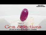 Load image into Gallery viewer, 4.27 Ratti Natural New Burma Ruby with Govt. Lab Certificate-(4551)
