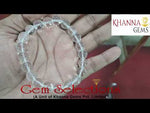 Load image into Gallery viewer, WHITE QUARTZ BRACELET (BIG BEADS)-900