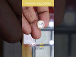 Load image into Gallery viewer, 6.65/CT Natural Yellow Sapphire with Govt Lab Certificate-56610