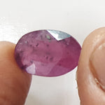 Load image into Gallery viewer, 5.47 Ratti Natural Mozambique Ruby with Govt. Lab Certificate-(7881)