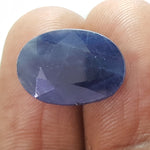 Load image into Gallery viewer, 12.38 Ratti Natural Blue Sapphire With Govt Lab Certified-(2331)