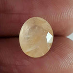 Load image into Gallery viewer, 6.70 Ratti Natural yellow sapphire with Govt Lab Certificate-(4100)