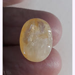 Load image into Gallery viewer, 13.51 Ratti Yellow Sapphire with Govt Lab Certificate-(4551)