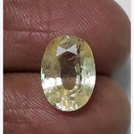 Load image into Gallery viewer, 4.76/CT Natural Ceylonese Pukhraj with Govt Lab Certificate-67710