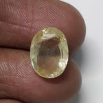 Load image into Gallery viewer, 6.43 Ratti Natural Yellow Sapphire With Govt Lab Certificate-(34410)