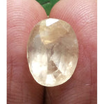 Load image into Gallery viewer, 5.76/CT Yellow sapphire with Govt Lab Certificate-YELSA9U