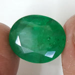 Load image into Gallery viewer, 8.23 Ratti Natural Panna Stone With Govt. Lab Certificate (23310)