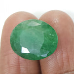 Load image into Gallery viewer, 12.49/CT Natural Emerald Stone With Govt. Lab Certificate (4551)