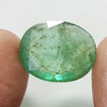 Load image into Gallery viewer, 6.40 Ratti Natural Panna Stone with Govt. Lab Certificate (4551)