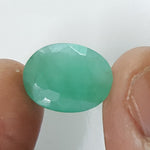 Load image into Gallery viewer, 3.89 Ratti Natural Panna Stone with Govt. Lab Certificate (2331)