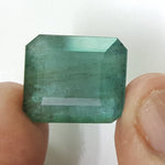 Load image into Gallery viewer, 11.53/CT Natural Emerald Stone With Govt. Lab Certificate (4551)