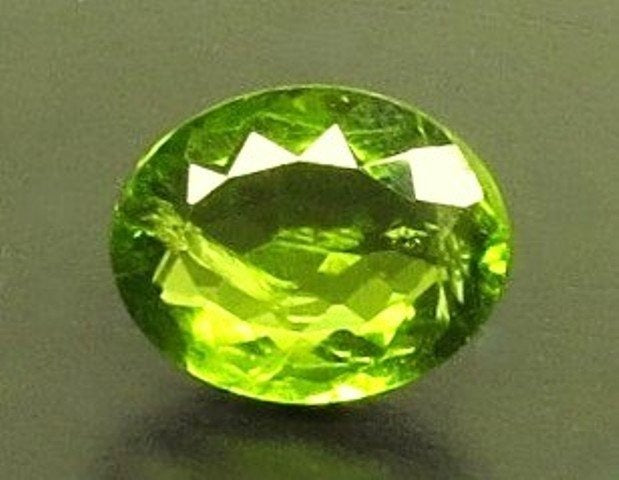 7.41/CT Natural Peridot With Govt. Lab Certificate-5661