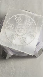 Load and play video in Gallery viewer, SELENITE CRYSTAL CHARGING PLATE